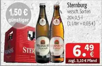 Getränke Quelle Sternburg Angebot