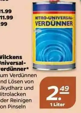 NETTO Intro Universal Verdünner Angebot