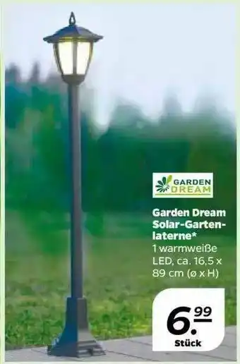 NETTO Garden Dream Solar Garten Laterne Angebot