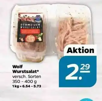 NETTO Wolf Wurstsalat Angebot