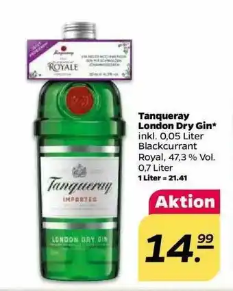 NETTO Tanqueray London Dry Gin Angebot