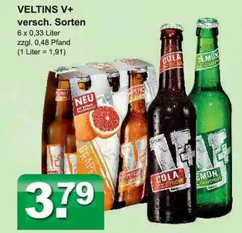 Getränkeparadies Gefromm Veltins V+ Angebot