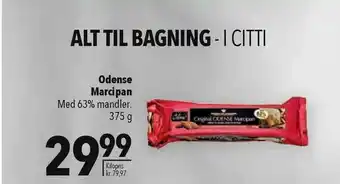 CITTI Markt Odense Marcipan Angebot