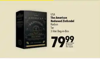 CITTI Markt Usa The American Redwood Zinfandel Angebot