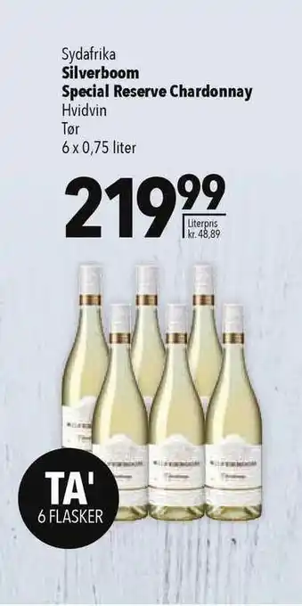 CITTI Markt Sydafrika Silverboom Special Reserve Chardonnay Angebot