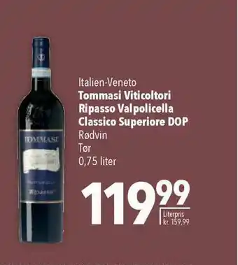 CITTI Markt Italien-veneto Tommasi Viticoltori Tipasso Valpolicella Classico Superiore DOP Angebot