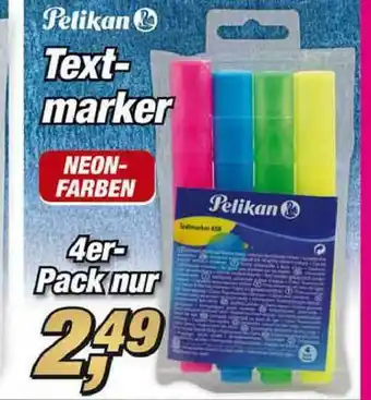 Posten Börse Pelikan Textmarker Angebot