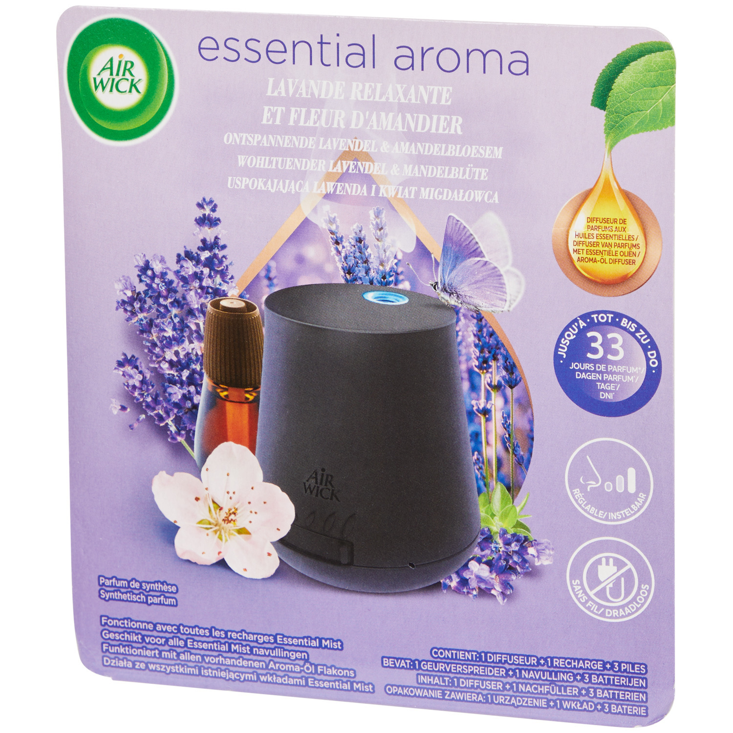 Air wick essential aroma ölduft diffuser Angebot bei Action
