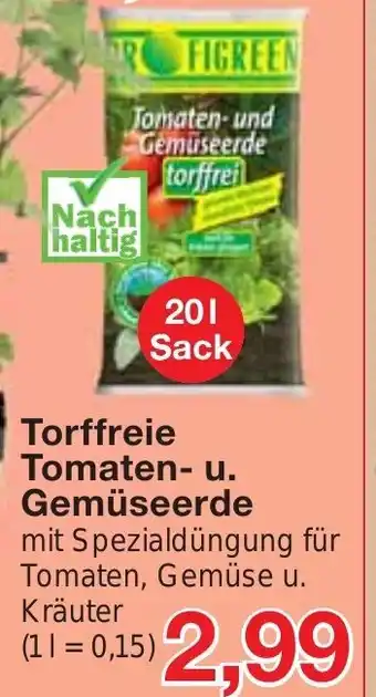 Jawoll PROFIGREEN Torffreie Tomaten- u. Gemüseerde 20L Angebot