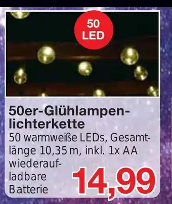 Jawoll 50er-Glühlampen-lichterkette Angebot