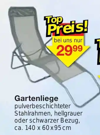 Jawoll Gartenliege Angebot