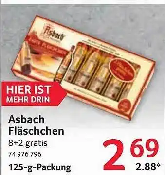 Selgros Asbach Fläschchen Angebot