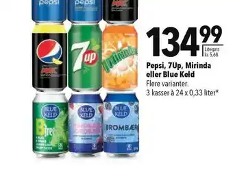 CITTI Markt Pepsi, 7up, Mirinda Eller Blue Keld Angebot