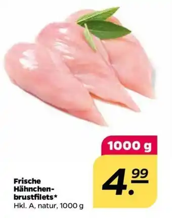 NETTO Frische Hähnchenbrustfilets 1000g Angebot