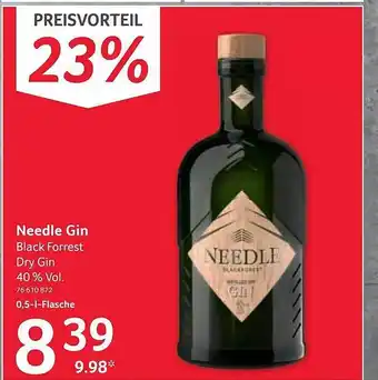 Selgros Needle Gin Angebot