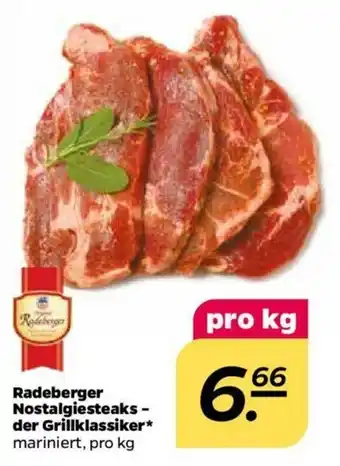 NETTO Radeberger Nostalgiesteaksder Grillklassiker Angebot