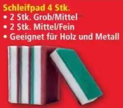 Norma KRAFT WERKZEUGE Schleifpad 4 Stk. Angebot