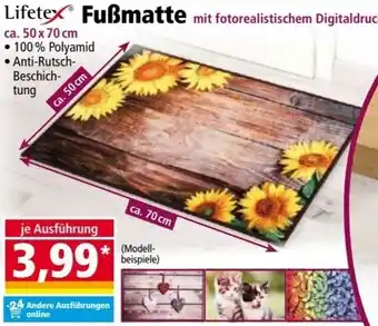 Norma Lifetex Fußmatte Angebot