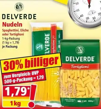 Norma DELVERDE Nudeln 1 kg Packung Angebot