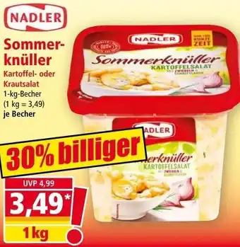 Norma NADLER Sommerknüller 1-kg-Becher Angebot