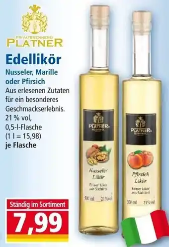 Norma PLATNER Edellikör 0,5 L Flasche Angebot