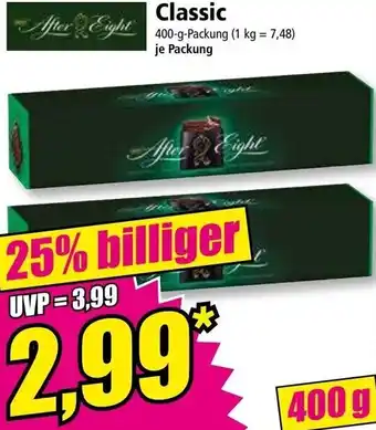 Norma After Eight Classic 400-g-Packung Angebot