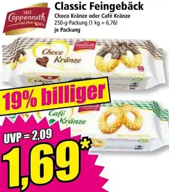 Norma Coppenrath Classic Feingebäck 250 g Packung Angebot