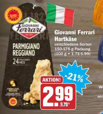 AEZ Giovanni Ferrari Hartkäse 150-175g Angebot