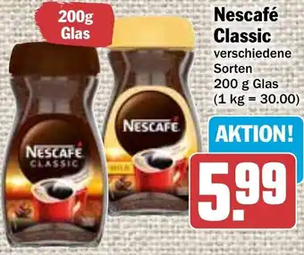 Hit Nescafé Classic 200g Glas Angebot