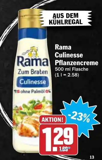 AEZ Rama Culinesse Pflanzencreme 500 ml Angebot