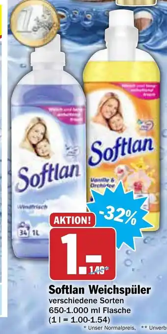 AEZ Softlan Weichspüler 650-1000ml Angebot