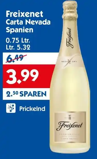 Hol'ab Getränkemarkt Freixenet Carta Nevada Spanien 0,75 Ltr. Angebot