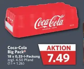 Combi Coca-Cola Big Pack 18 x 0,33-l Angebot