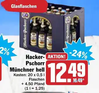 AEZ Hacker Pschorr Münchner Hell 20x0,5L Angebot