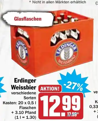 AEZ Erdinger Weissbier 20x0,5L Angebot