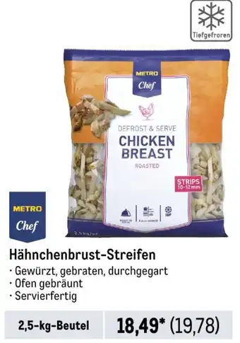 METRO METRO Chef Hähnchenbrust-Streifen 2,5 kg Beutel Angebot