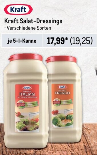 METRO Kraft Salat-Dressings 5 L Kanne Angebot