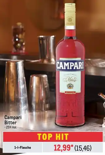 METRO Campari Bitter 1-L-Flasche Angebot