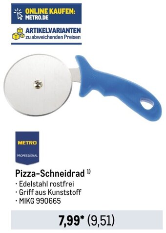 METRO METRO PROFESSIONAL Pizza-Schneidrad Angebot