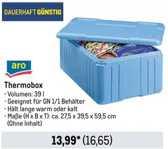 METRO aro Thermobox Angebot