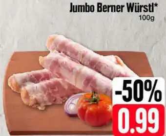 Edeka Jumbo Berner Würstl* 100 g Angebot