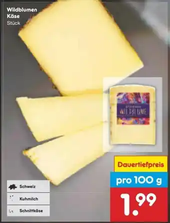 Netto Marken-Discount Wildblumen Käse 100g Angebot