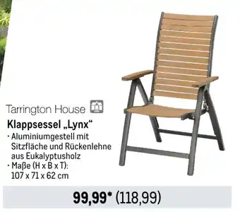 METRO Tarrington House Klappsessel ,,Lynx" Angebot