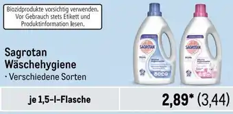 METRO Sagrotan Wäschehygiene 1,5-l-Flasche Angebot