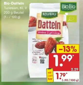 Netto Marken-Discount Bio Datteln 200g Angebot