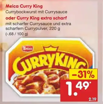 Netto Marken-Discount Meica Curry King oder Curry King extra scharf 220g Angebot