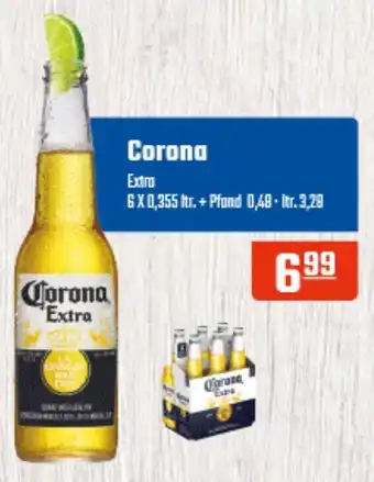 Hörl Getränke Corona Extra 6x0,355 Ltr. Angebot