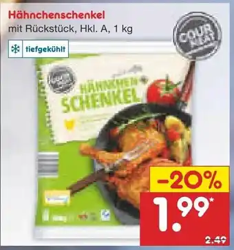 Netto Marken-Discount Hähnchenschenkel 1kg Angebot