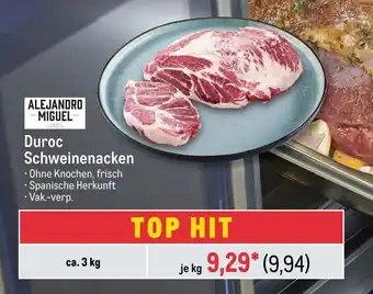 METRO ALEJANDRO MIGUEL Duroc Schweinenacken ca. 3 kg Angebot