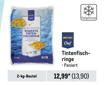 METRO METRO Chef Tintenfischringe 2-kg-Beutel Angebot